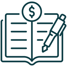 Bookkeeping Teal